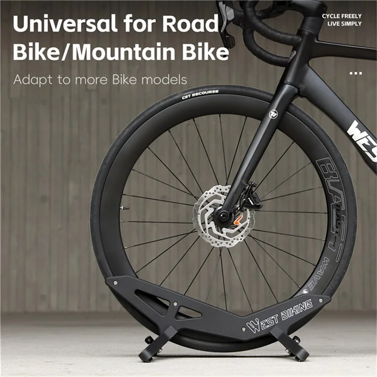 WEST BIKING YP0723024 Стойка для шоссейного и горного велосипеда с регулируемым кронштейном для парковки велосипеда из ABS