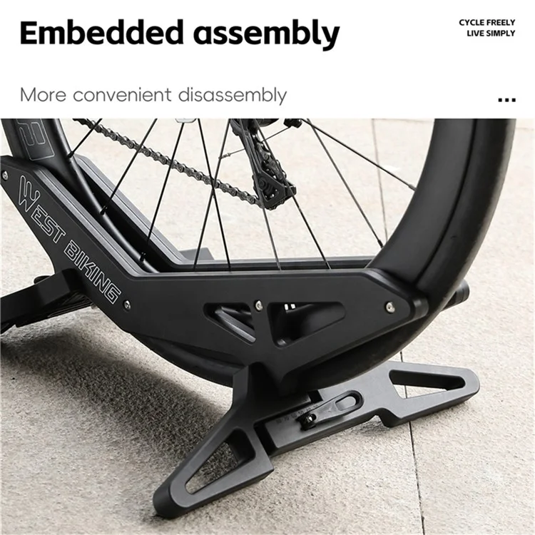 WEST BIKING YP0723024 Стойка для шоссейного и горного велосипеда с регулируемым кронштейном для парковки велосипеда из ABS