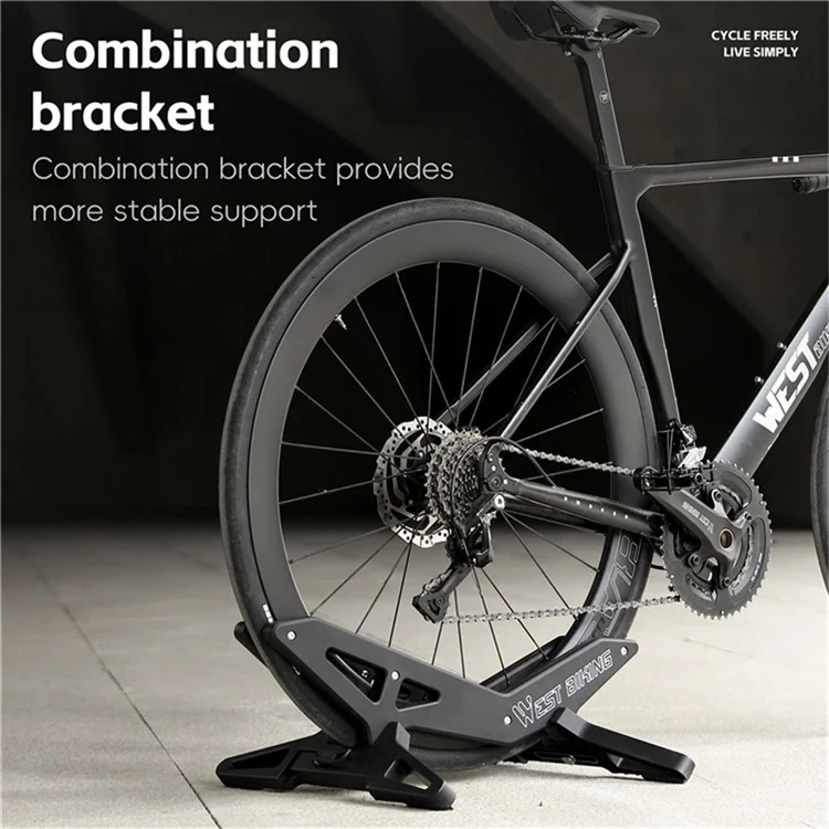 WEST BIKING YP0723024 Стойка для шоссейного и горного велосипеда с регулируемым кронштейном для парковки велосипеда из ABS
