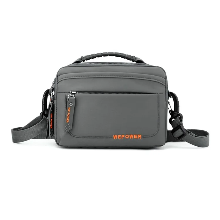 WEPOWER Multifunktionale Umhängetasche für Herren, wasserdichte Outdoor-Umhängetasche, Reisetasche - Grau