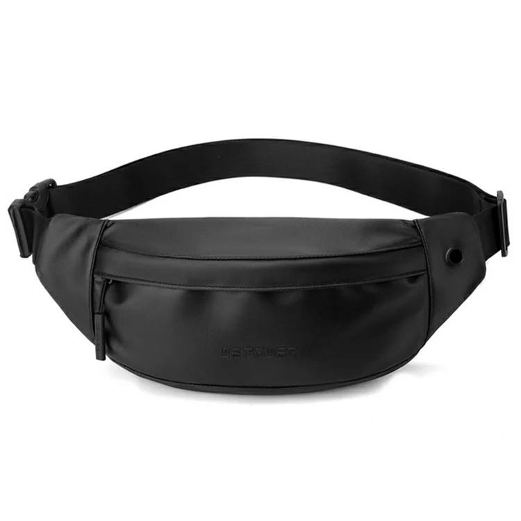WEPOWER 7687# Marsupio Sportivo Cintura Running Borsa Porta Telefono Borsa a Tracolla Petto - Nero