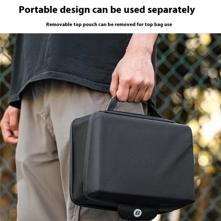 ROCKBROS 3017002101 / H37 Sac à dos de cyclisme multifonctionnel avec compartiments détachables et stockage isolé pour l'extérieur