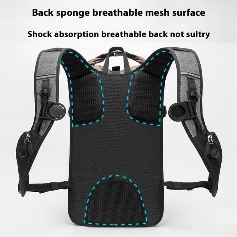 ROCKBROS 30170020 / H38 2 in 1 Cycling Backpack Outdoor Travel Waterproof Polyester Hiking Sports Daypack