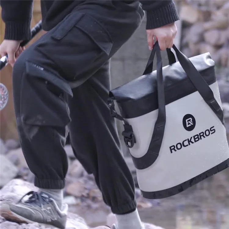 ROCKBROS AS-058 Wasserdichte Umhängetasche Reise Outdoor Angeln Einkaufen Pendeln Aufbewahrungstasche