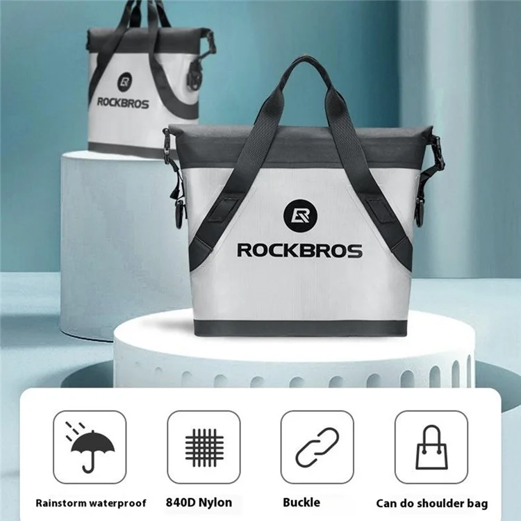 ROCKBROS AS-058 Wasserdichte Umhängetasche Reise Outdoor Angeln Einkaufen Pendeln Aufbewahrungstasche