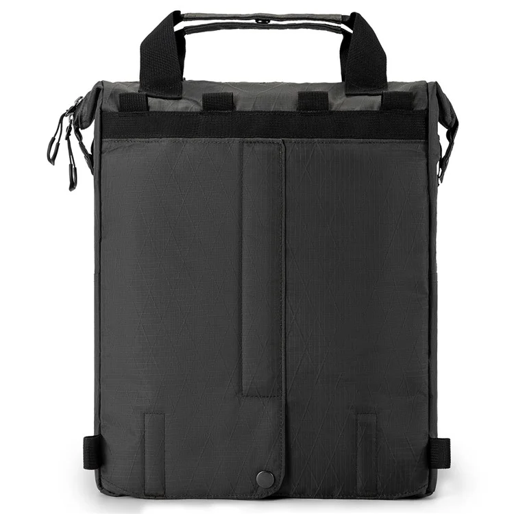 ROCKBROS 30110072 / H43 Sacoche pour vélo pliant Brompton Sac à dos de cyclisme Sacoche de voyage extérieur Grand et petit ensemble - Noir
