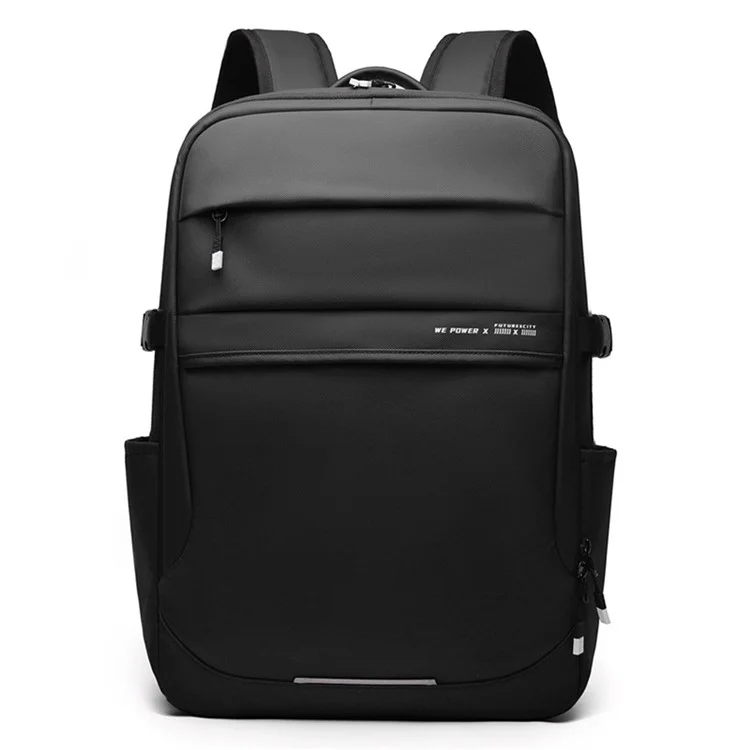 WEPOWER 1328 Sac à dos de voyage pour ordinateur portable professionnel en tissu 900D - Sac à dos double épaule pour étudiants - Noir