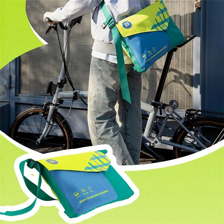 ROCKBROS H58 / 30170028001 Sac à bandoulière de cyclisme de 5 L à grande capacité, pliable pour vélo