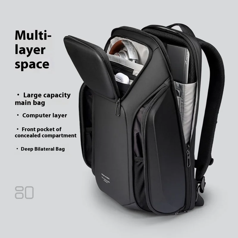 MARK RYDEN MR4313 Waterproof Travel Laptop Backpack Large Capacity Business Daypack for Men
