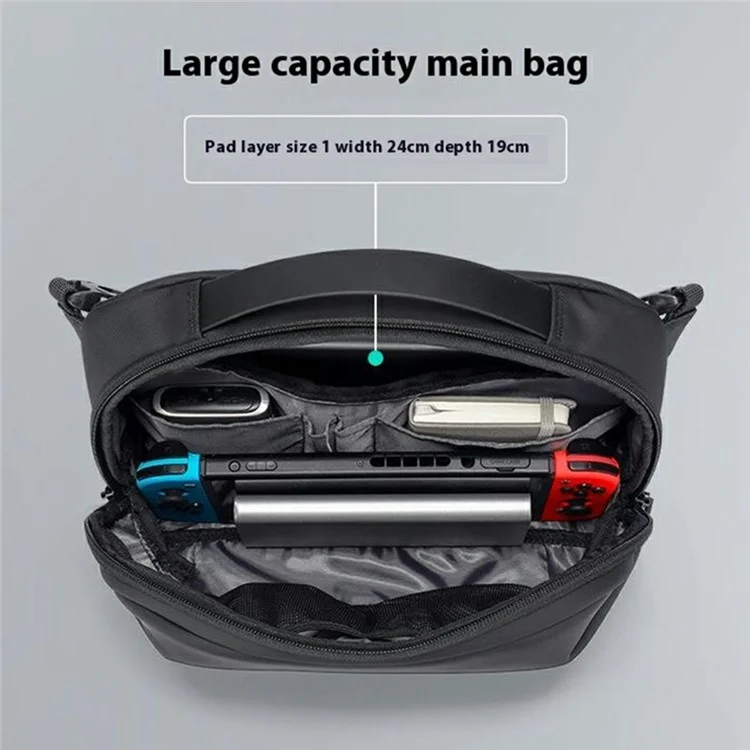 Bolsa Transversal MARK RYDEN MR303 Impermeável para Homens com Compartimento para Tablet Portátil