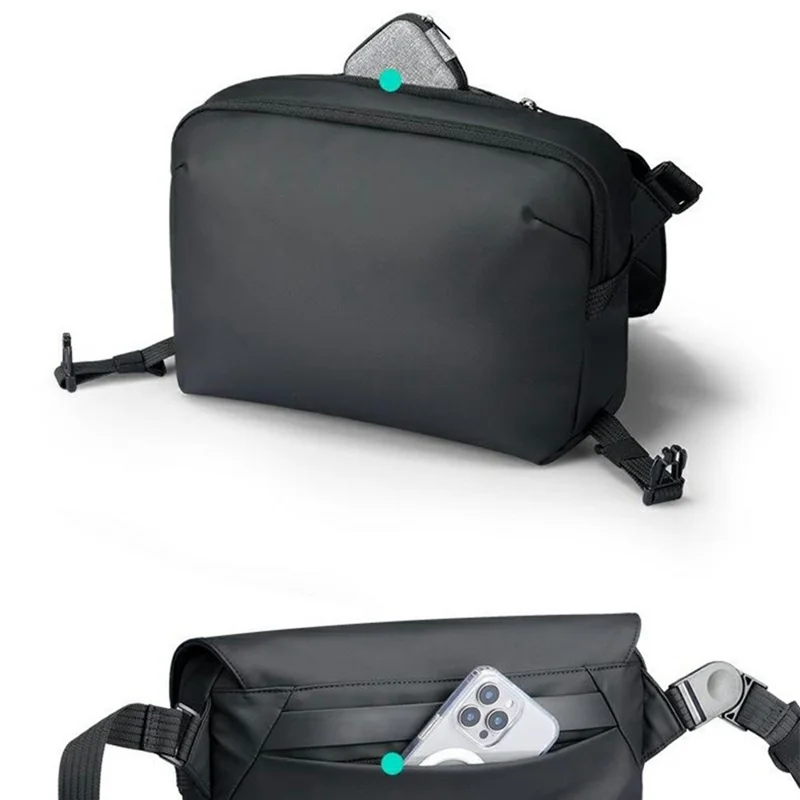 MARK RYDEN MR311 Men Messenger Bag for iPad Oxford Fabric Waterproof Crossbody Shoulder Bag
