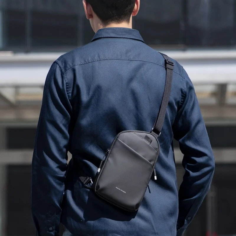 MARK RYDEN MR732 Bolsa Impermeável Antifurto para Homens, Mochila Transversal Leve