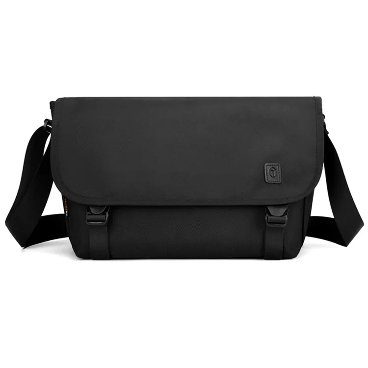 WEPOEWR 2163 Bolsa Mensageiro de Viagem à Prova d'Água em Nylon 1680D Transversal para Homens - Preto