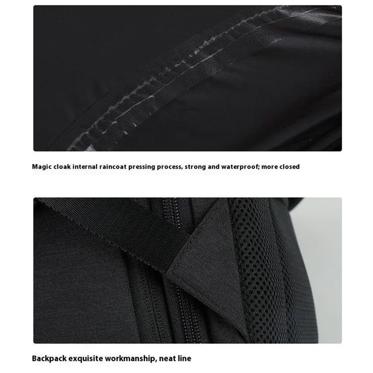 MARK RYDEN MR9405YY Mochila à prova d'água de Nylon Anti Roubo Trava TSA Bolsa para Laptop com Capa de Chuva