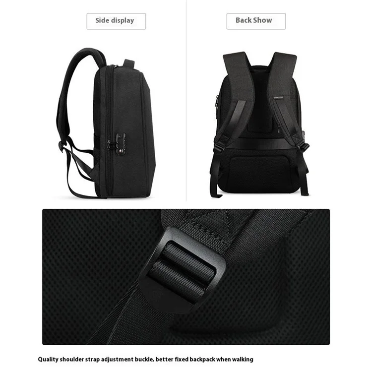MARK RYDEN MR9405YY Mochila à prova d'água de Nylon Anti Roubo Trava TSA Bolsa para Laptop com Capa de Chuva