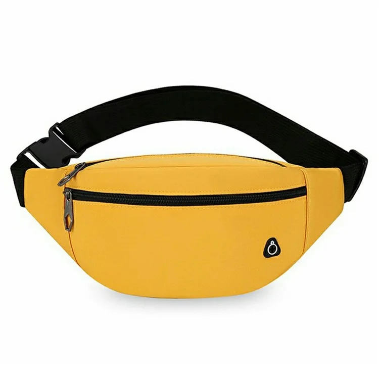 Unisex Brusttasche Hüfttasche Leichte Multifunktionale Outdoor-Sporttasche Gürteltasche Geldbörsentasche - Gelb