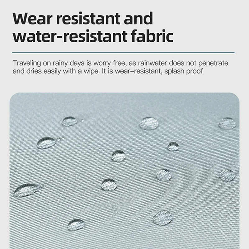 B723 180 Degree Opening Travel Backpack Oxford Cloth Laptop Rucksack with Shoe Compartment - Beige