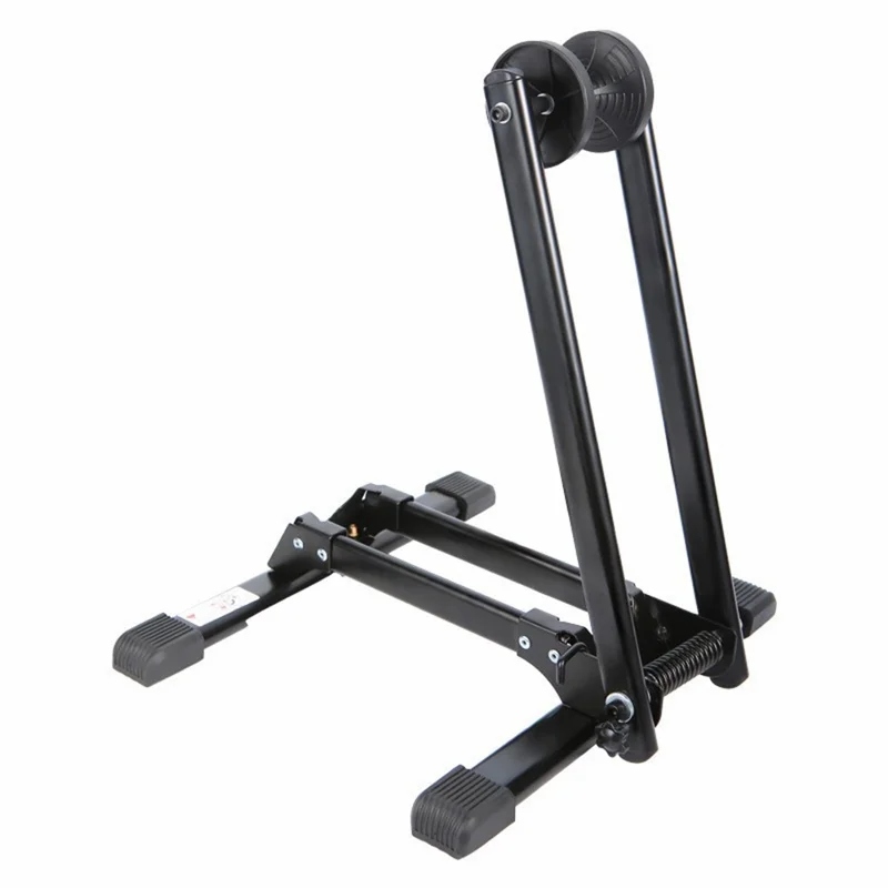 ZOYOSPORTS Foldable Bike Stand Portable Bicycle Repairing Support Rack Double Arm Display Stand