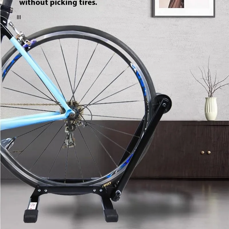 ZOYOSPORTS Foldable Bike Stand Portable Bicycle Repairing Support Rack Double Arm Display Stand