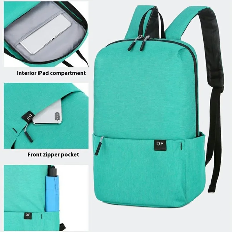 SOLDIER BLADE 8724 Mochila Ultraligera e Impermeable de 19 Pulgadas con Doble Correa - Azul