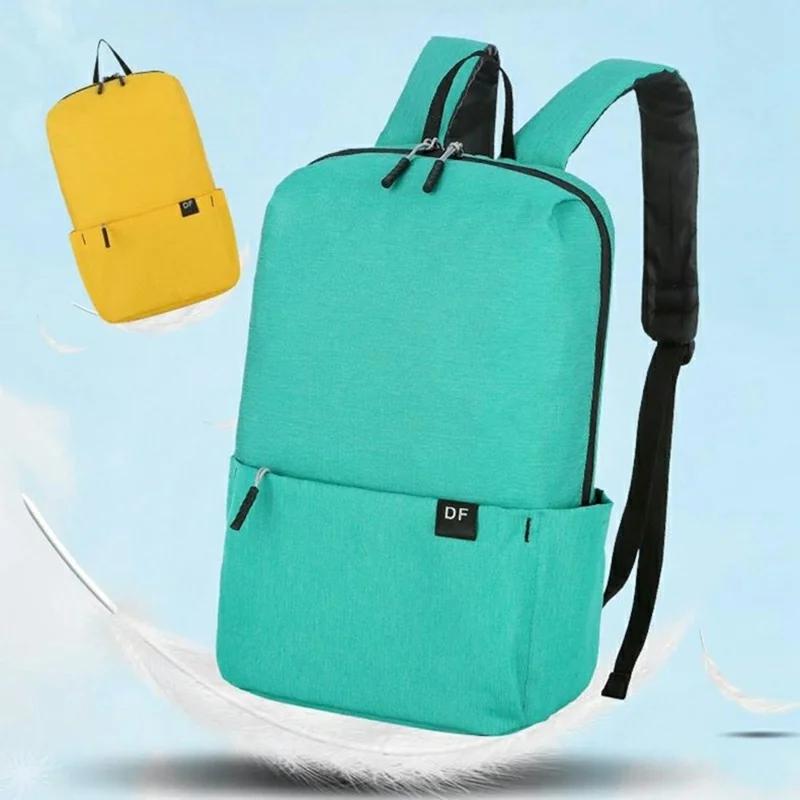 SOLDIER BLADE 8724 Mochila Ultraligera e Impermeable de 19 Pulgadas con Doble Correa - Azul