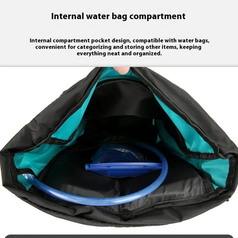 VANAHEIMR 2297 Großvolumiger Outdoor-Campingrucksack Wasserdicht Nylon Reiserucksack - Orange