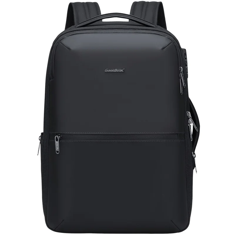 COOLBELL CB-8309 Mochila Executiva para Laptop Antifurto Expansível para Viagem com Porta USB + Type-C - Preto
