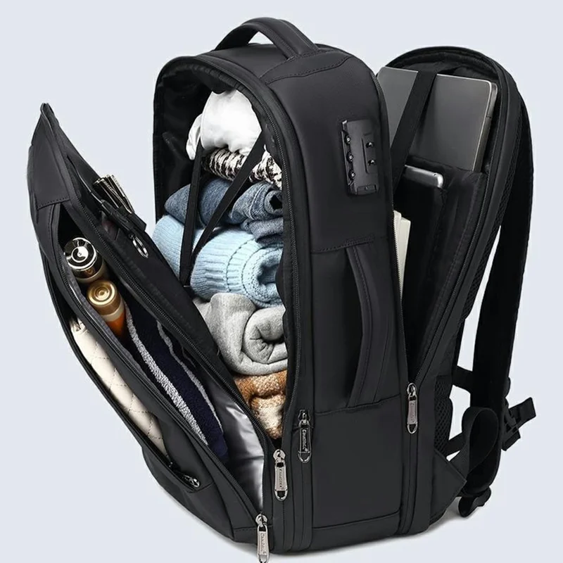 COOLBELL CB-8310 Mochila de Viagem para Estudantes de Grande Capacidade, Antirroubo e Expansível para Laptop