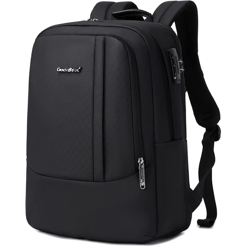 COOLBELL CB-8311 Anti Theft Backpack for 15.6 Inch Laptop Waterproof Large Capacity Travel Shoulder Bag - Black