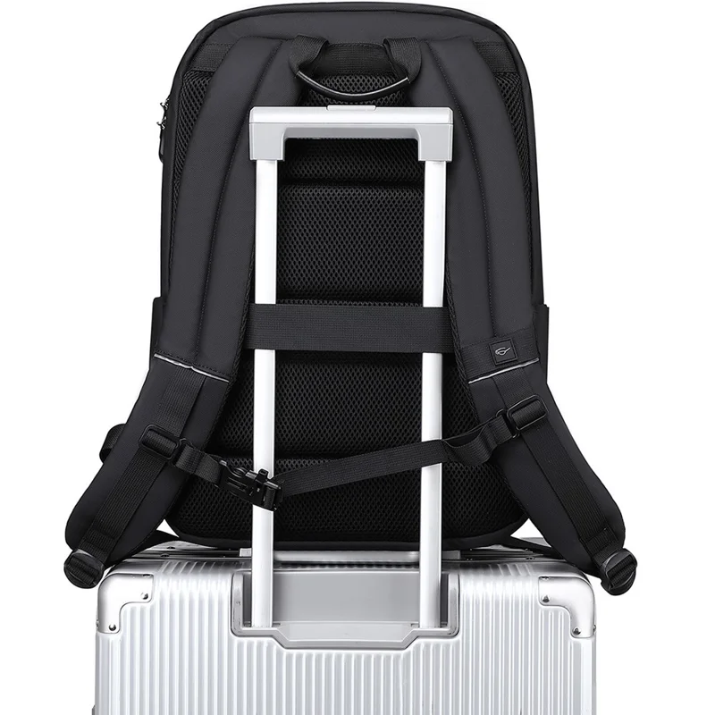 COOLBELL CB-8311 Anti Theft Backpack for 15.6 Inch Laptop Waterproof Large Capacity Travel Shoulder Bag - Black