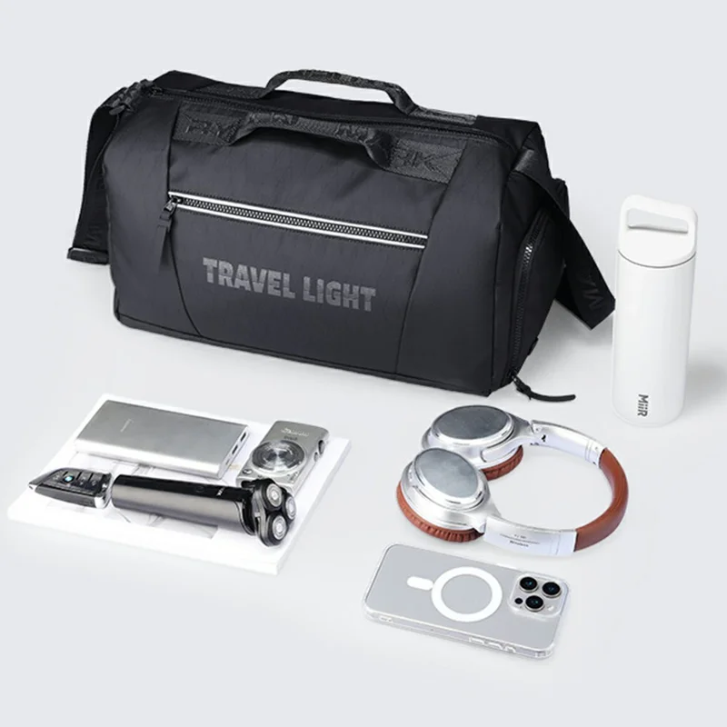 Bolsa de Viagem MARK RYDEN MR305 para Homens - Bolsa Fitness em Tecido Oxford com Compartimento para Sapatos