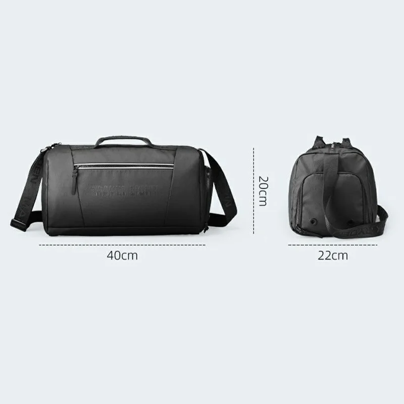 Bolsa de Viagem MARK RYDEN MR305 para Homens - Bolsa Fitness em Tecido Oxford com Compartimento para Sapatos