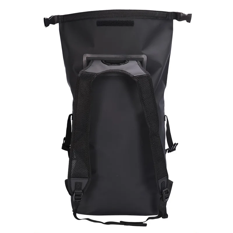Mochila impermeable para exteriores de 30L, ligera, para natación, rafting, senderismo y playa - Azul bebé