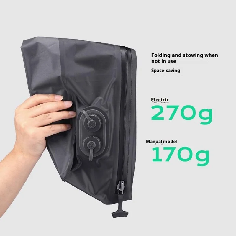 MARK RYDEN MR-QMDSP Vacuum Compression Storage Bag for Travel Backpack Luggage Automatic Airtight Packing Pouch