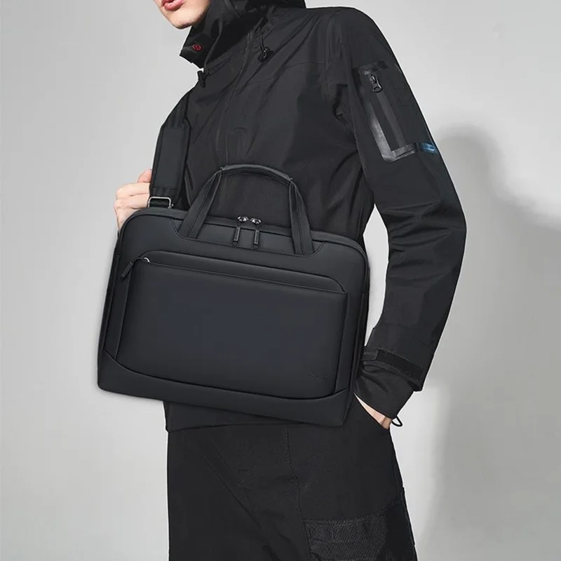COOLBELL CB-2130 For 15.6 Inch Laptop Business Briefcase Waterproof Notebook Carrying Shoulder Bag - Black