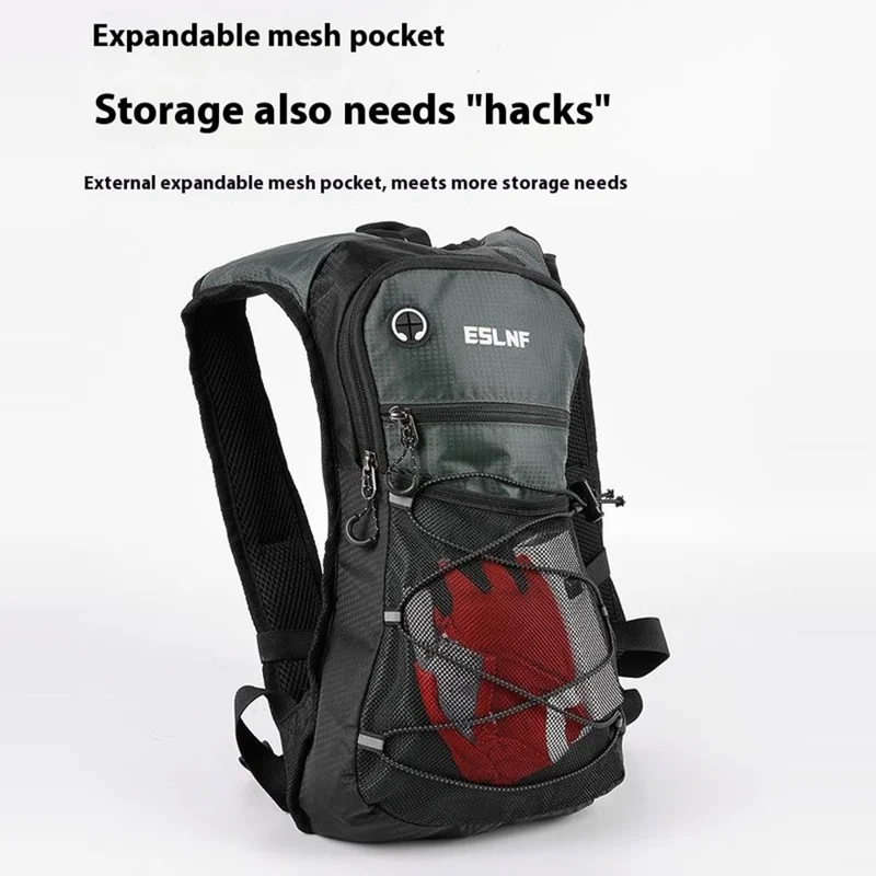 Sac à dos de randonnée et de cyclisme extérieur ESLNF, imperméable, grande capacité, avec système d'hydratation
