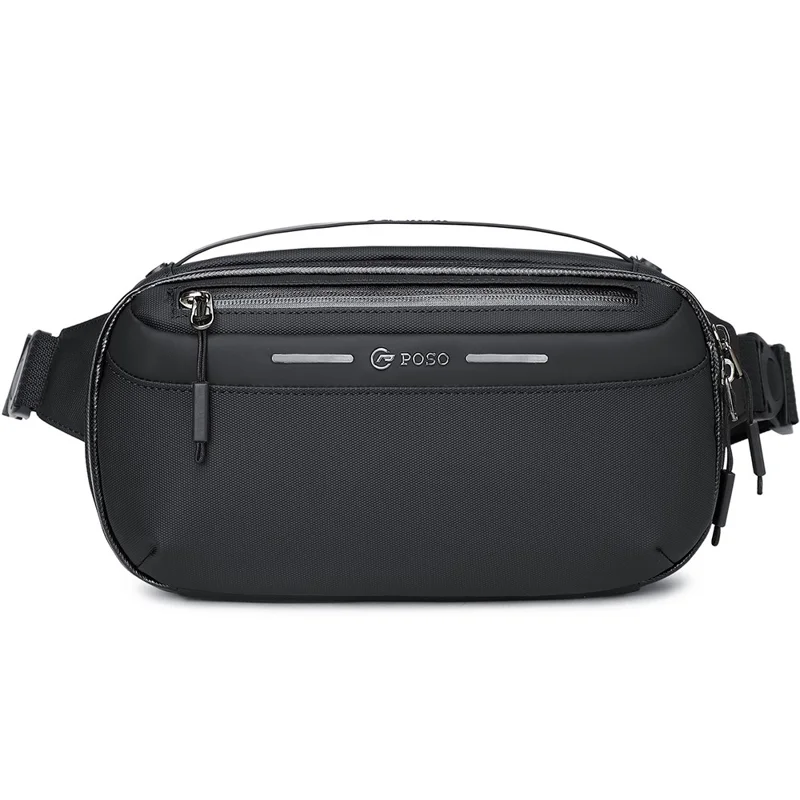 POSO PS-832 Multi-Functional Men Digital Accessory Organizer Bag Waterproof Single Shoulder Crossbody Bag