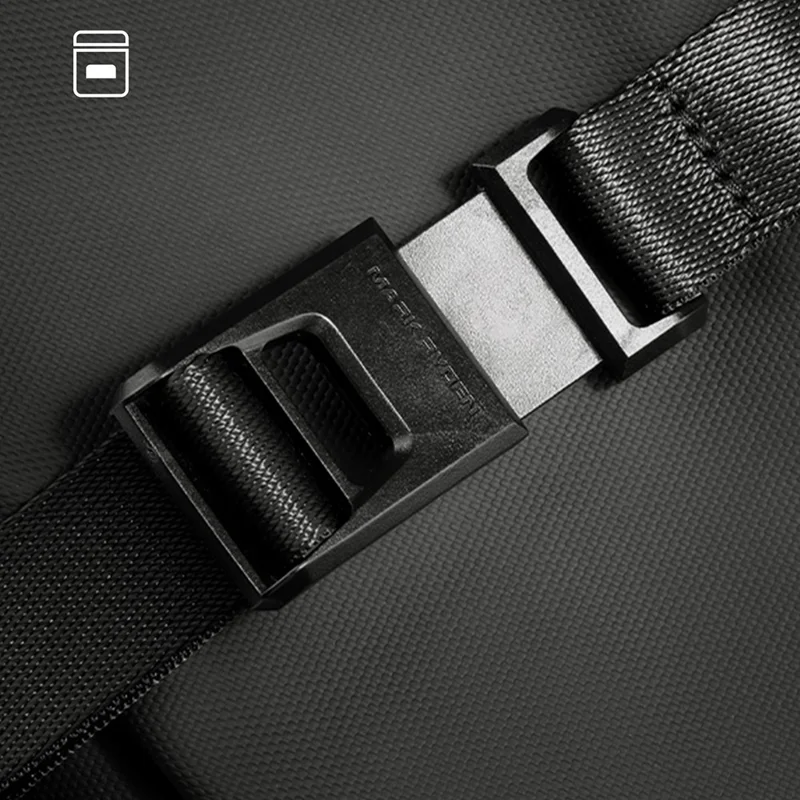 MARK RYDEN MR59 Travel Toiletry Bag for Men Large Capacity Wet Dry Separated Storage Cosmetic Pouch with Magnetic Clasp