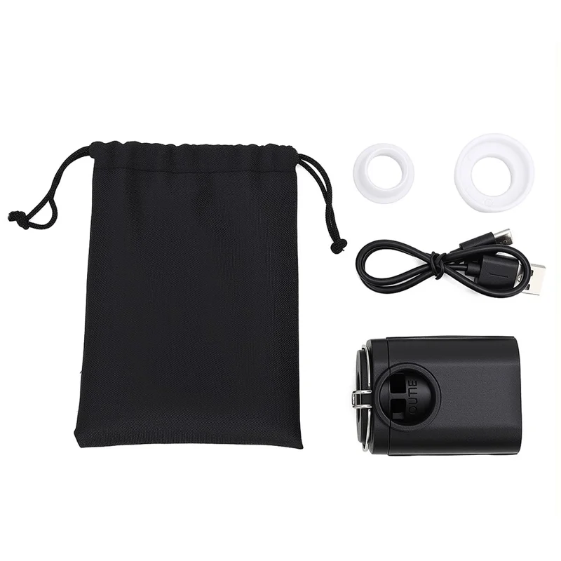 Mochila para portátil POSO PS-679 con bolsa de compresión sellada al vacío, candado con contraseña, bolso bandolera de viaje expandible - Negro