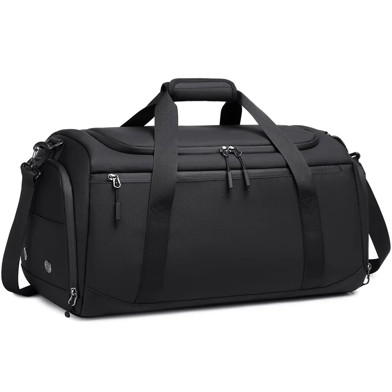 حقيبة جيم PS-512 سعة 41 لترًا مقاومة للماء مع فصل بين المواد الجافة والرطبة، حقيبة يد بحزام كتف قابل للتعديل