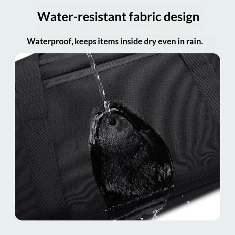 حقيبة جيم PS-512 سعة 41 لترًا مقاومة للماء مع فصل بين المواد الجافة والرطبة، حقيبة يد بحزام كتف قابل للتعديل