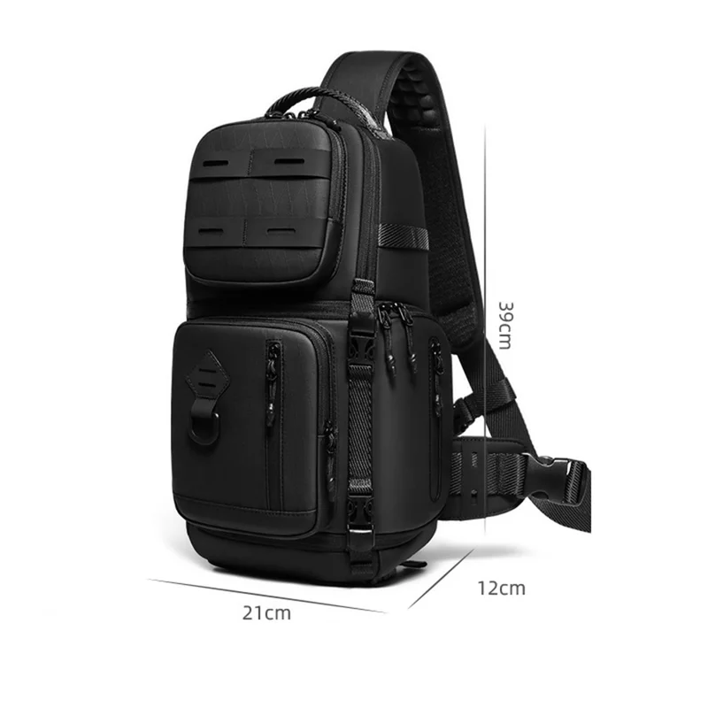 9262 Waterproof DSLR Camera Bag Wear-Resistant Single Shoulder Camera Case Ergonomic Camera Backpack - Black