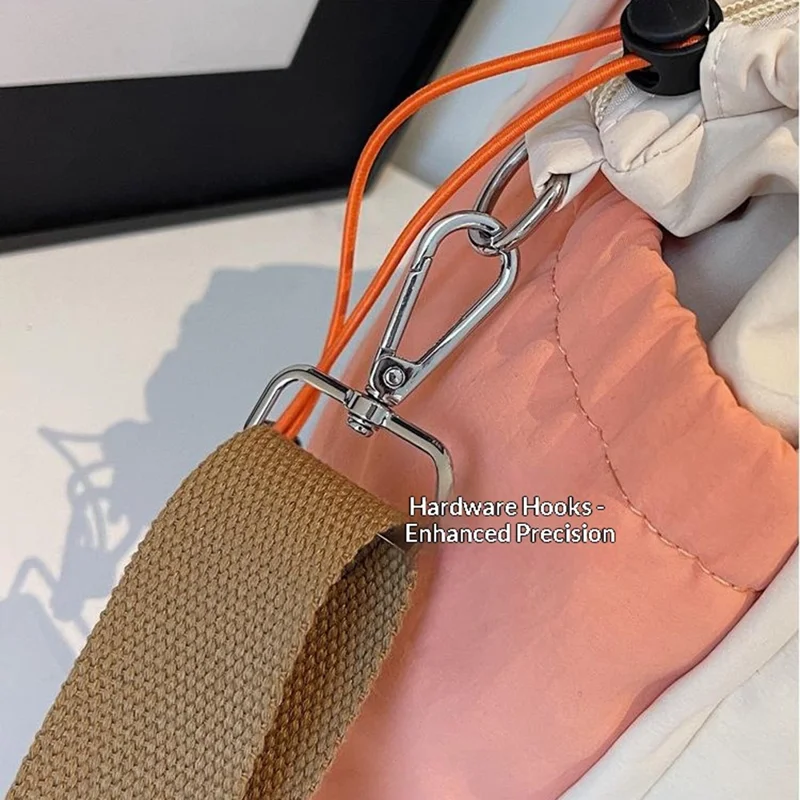 Large Capacity Gym Bag Expandable Handbag Dry Wet Separation Travel Duffel with Shoulder Strap - Brown