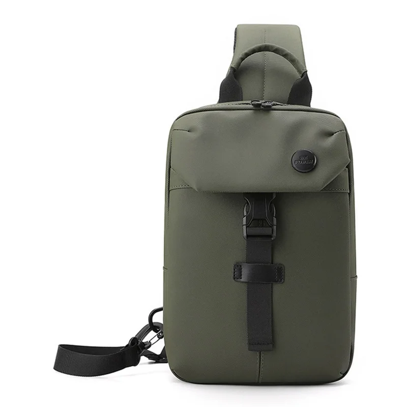 WEPOWER 1310# Casual borstzak Grote capaciteit schoudertas Trendy minimalistisch ontwerp Praktische crossbody tas - Kaki