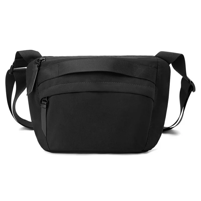 WEPOWER 881 Nylon Crossbody Chest Bag Waterproof Casual Commuter Shoulder Bag - Black