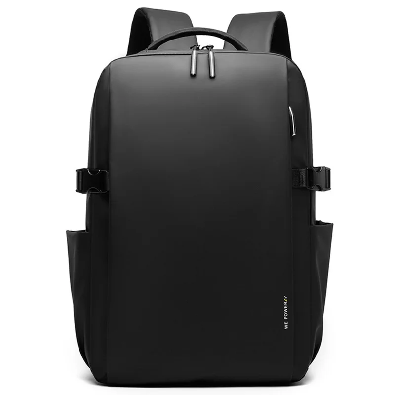 WEPOWER 3426 Sac à dos casual pour trajet quotidien, grand sac à dos pour ordinateur portable, grande capacité, pour étudiants / voyages d'affaires, sac de jour - Noir