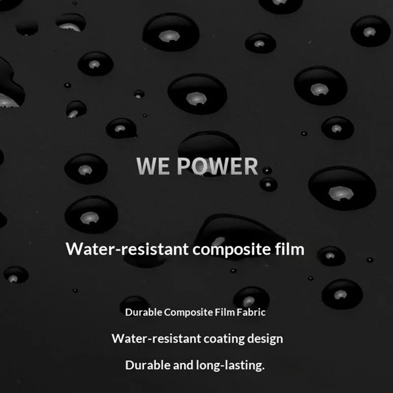 WEPOWER 3426 Sac à dos casual pour trajet quotidien, grand sac à dos pour ordinateur portable, grande capacité, pour étudiants / voyages d'affaires, sac de jour - Noir