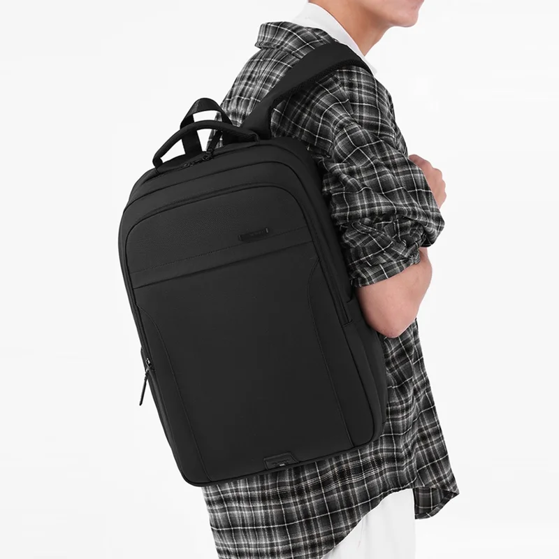 WEPOWER 1342 1680D vandtæt rygsæk med stort rumfang skuldertaske med flere opbevaringslag og justerbare bikunststofremme - Sort