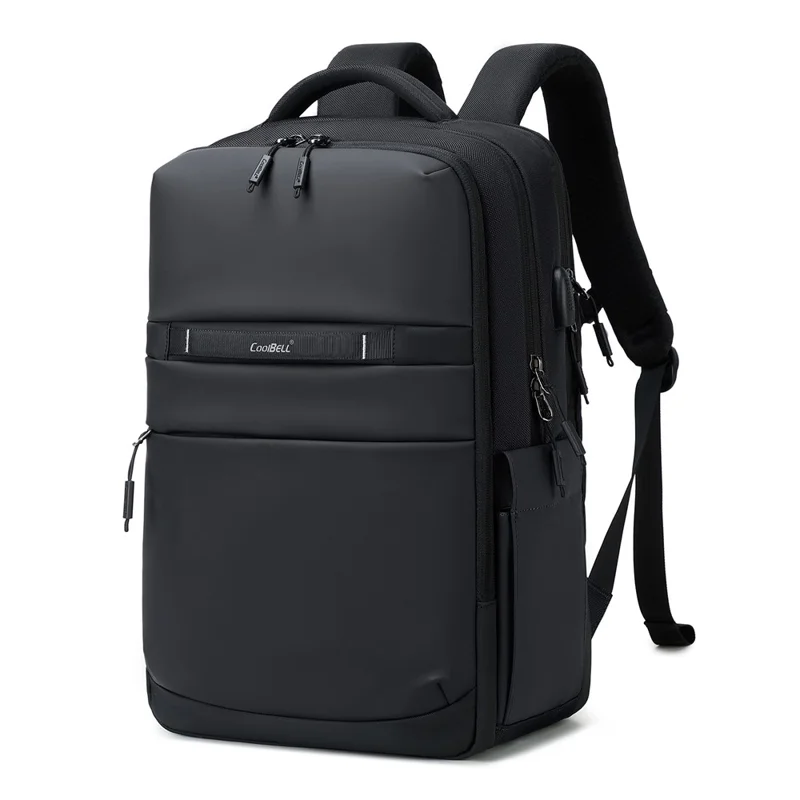 COOLBELL CB-8316 15.6 Inch Laptop Backpack for Men Business / Short Trip Travel Bag Splash-Proof Daypack - Black