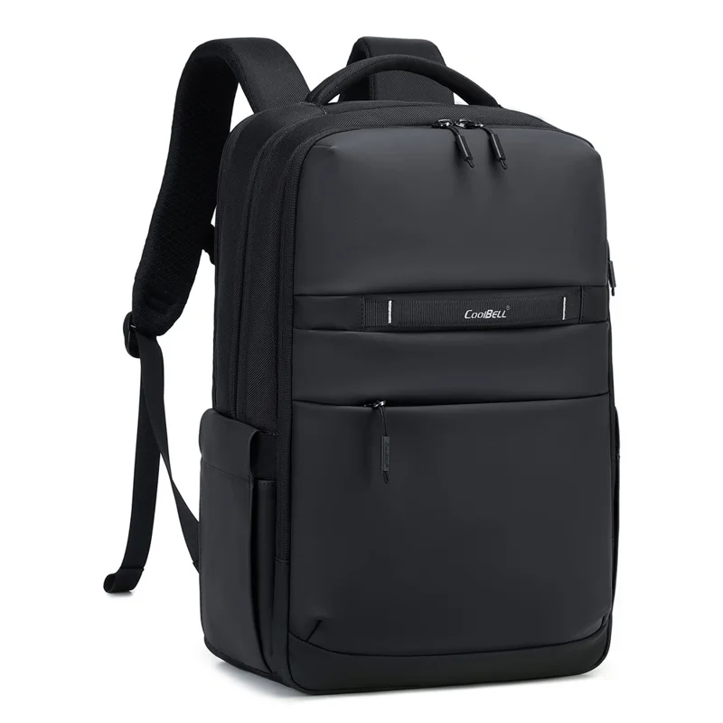 COOLBELL CB-8316 15.6 Inch Laptop Backpack for Men Business / Short Trip Travel Bag Splash-Proof Daypack - Black